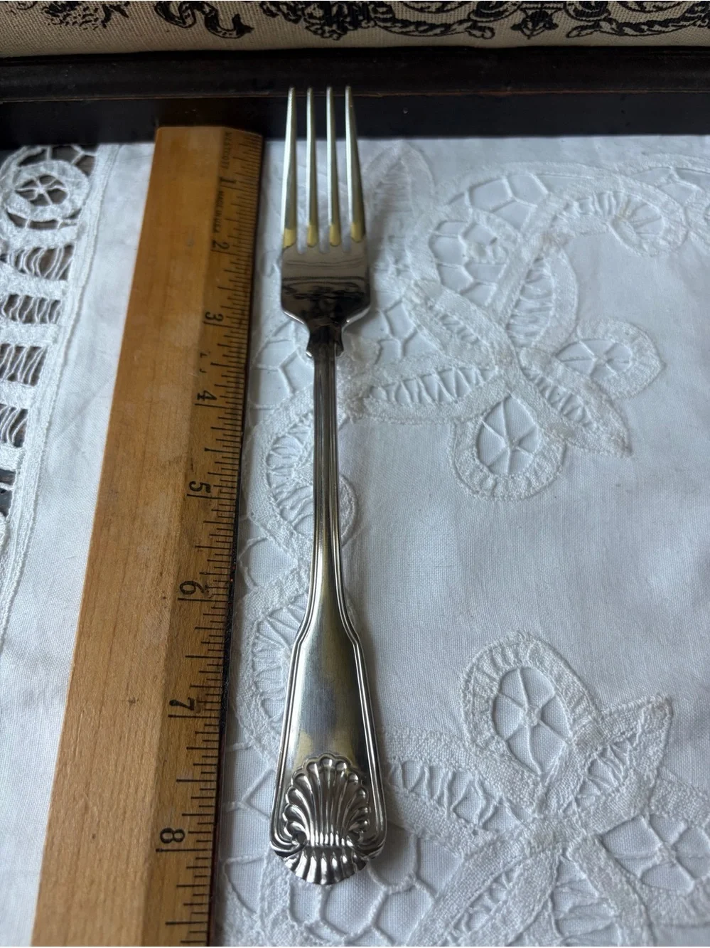 Towle 18/8 colonial Shell stainless Dinner Fork flatware replacement